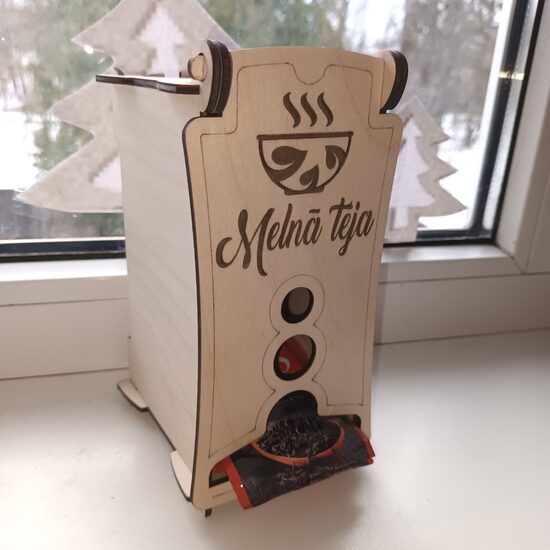 Tējas kastīte "Melnā tēja"